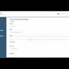 Adding New Member For Fellowship Coordinators